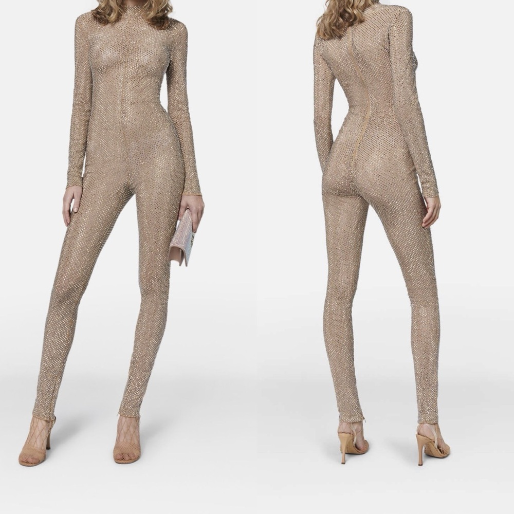 Like new Stella McCartney Diamanté Lace Bodysuit $4,725 - Picture 3 of 16